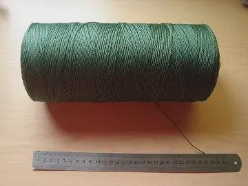 #90 x 1kg Spool Long Line Twine Dark Green 20S/90 - 1 kg by Action Fishing Nets
