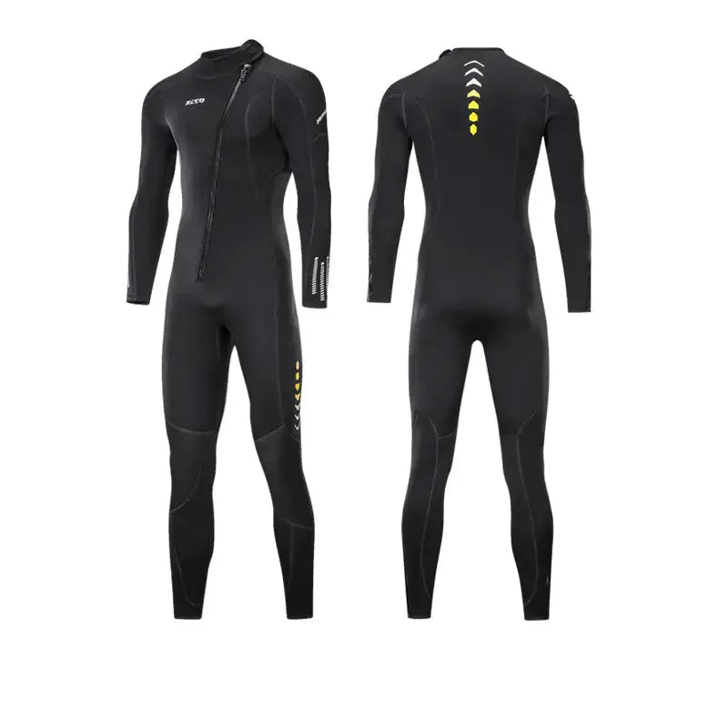 One-Piece Neoprene Wetsuit - Warm Surfing & Diving Suit for All Seasons | Unisex Athletic Wear by Mead's Supply & Equipment Outfitters limited