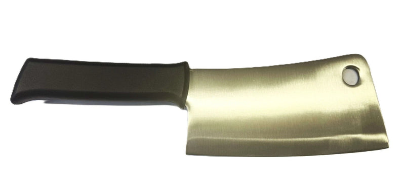 MEAT & LAMB CHOPPERS XCEL 180mm Poly Handle - professional meat cleaver with a secure grip.