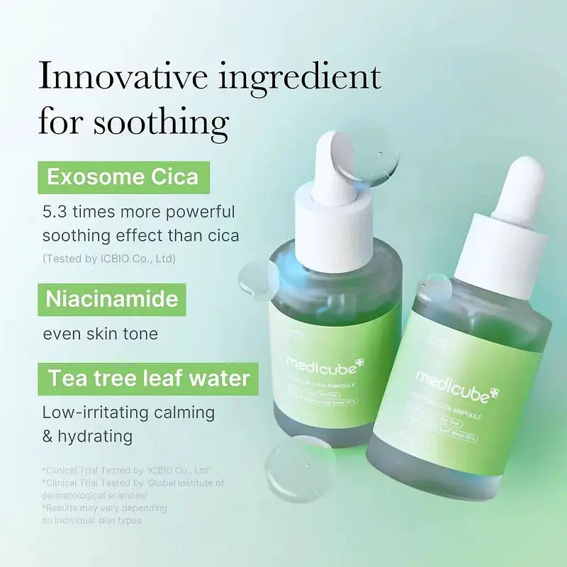Poppy Gifts Medicube Exosome Cica Serum Centella Asiatica For Sensitive Skin Medicube Exosome Cica Serum For Sensitive Skin