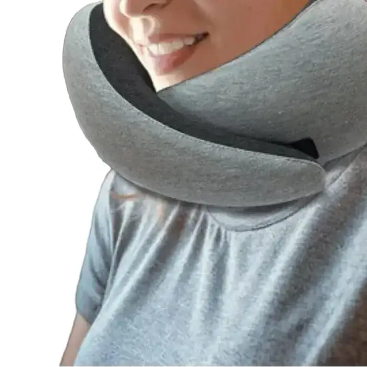 Memory Foam Travel Neck Pillow (2 colours available) by Habicare