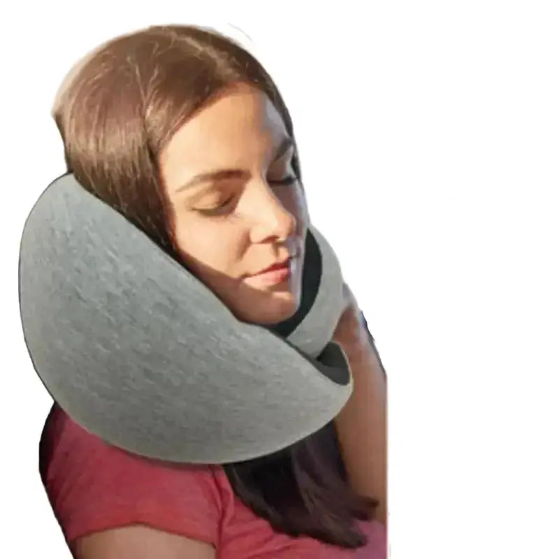 Memory Foam Travel Neck Pillow (2 colours available) by Habicare
