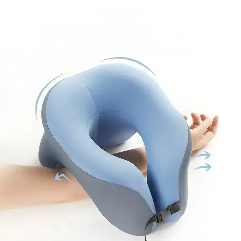 Memory Foam U-Shaped Travel Neck Pillow (3 colours available) by Habicare