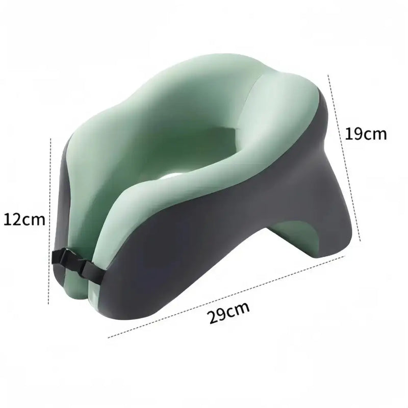 Memory Foam U-Shaped Travel Neck Pillow (3 colours available) by Habicare