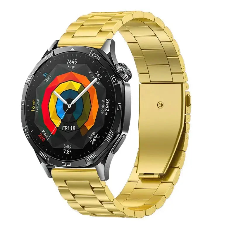 Metal Band for the Garmin Forerunner/Venu/Vivomove Series (18mm/20mm/22mm) (4 colours available) by Habicare