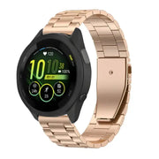 Metal Band for the Garmin Forerunner/Venu/Vivomove Series (18mm/20mm/22mm) (4 colours available) by Habicare
