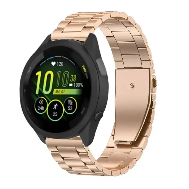 Metal Band for the Garmin Forerunner/Venu/Vivomove Series (18mm/20mm/22mm) (4 colours available) by Habicare
