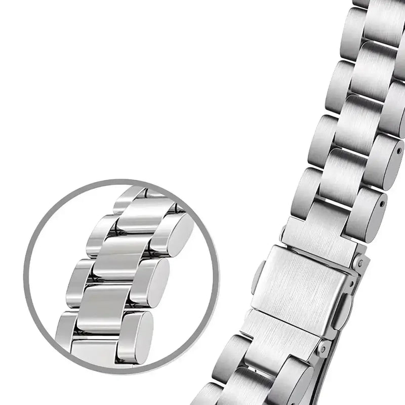 Metal Band for the Garmin Forerunner/Venu/Vivomove Series (18mm/20mm/22mm) (4 colours available) by Habicare