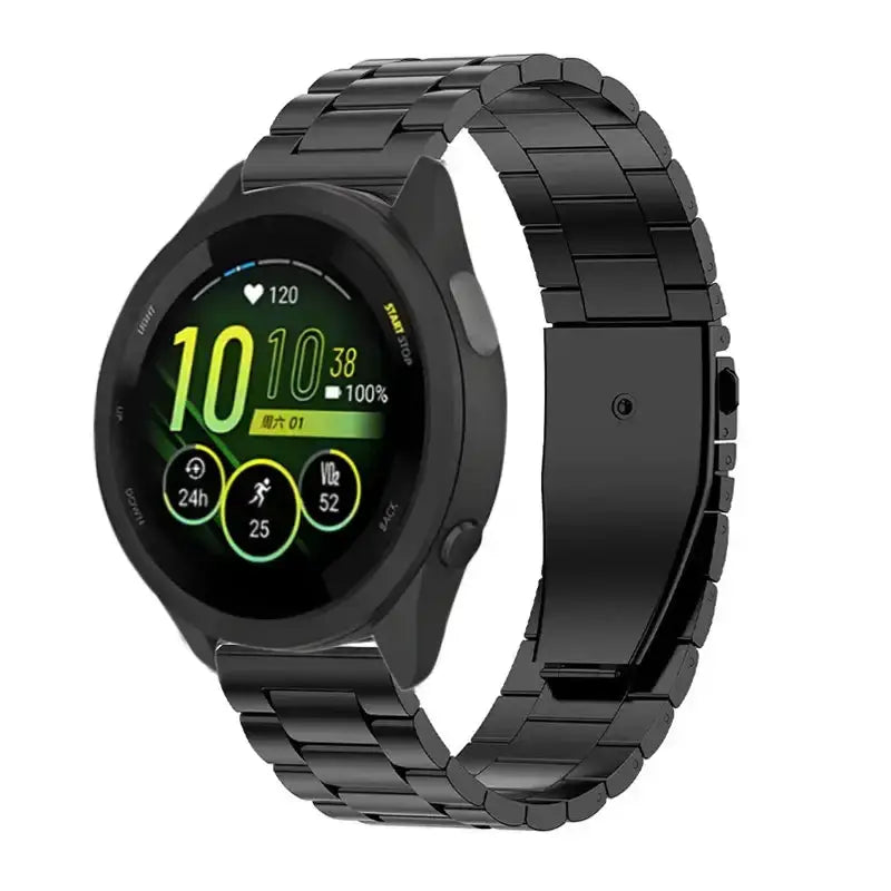 Metal Band for the Garmin Forerunner/Venu/Vivomove Series (18mm/20mm/22mm) (4 colours available) by Habicare