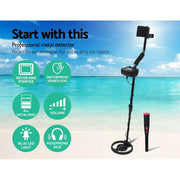 SportZone.co.nz Electronics > Gadgets > Metal Detectors Waterproof Metal Detector With 160mm Deep Pinpointer Treasure Hunter Waterproof Metal Detector With 160mm Pinpointer