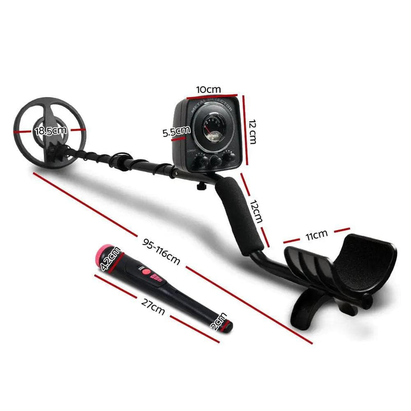 SportZone.co.nz Electronics > Gadgets > Metal Detectors Waterproof Metal Detector With 160mm Deep Pinpointer Treasure Hunter Waterproof Metal Detector With 160mm Pinpointer