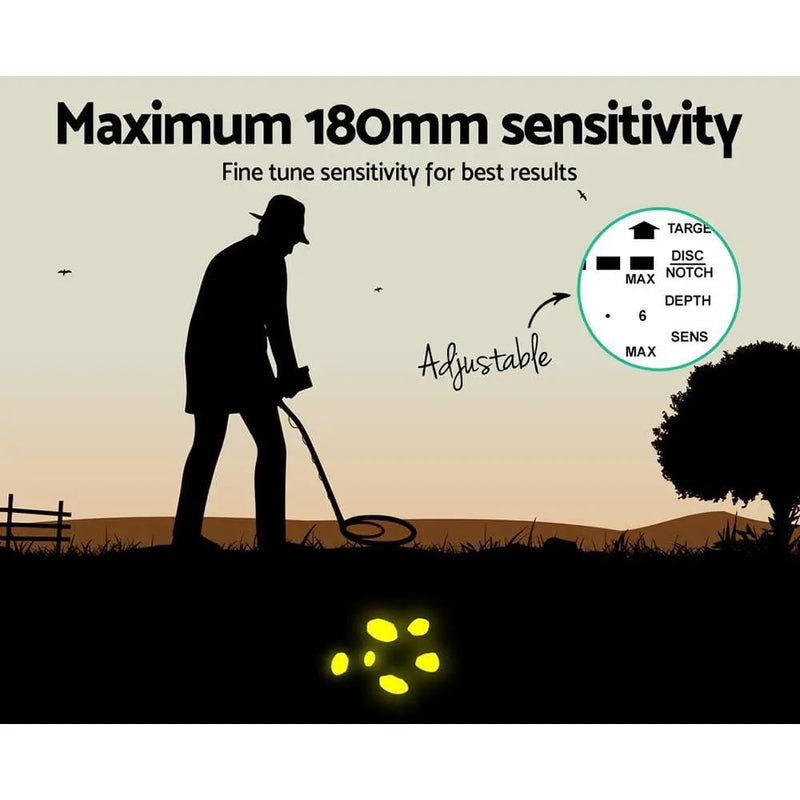 SportZone.co.nz Electronics > Gadgets > Metal Detectors Metal Detector 180MM Deep Sensitive Water Resistant Pinpointer Treasure Hunter Metal Detector 180MM Deep Sensitive Water Resistant Pinpointer Treasure Hunter