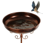 Metal Garden Bird Bath (3 designs available) by Habicare