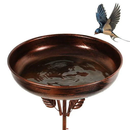 Metal Garden Bird Bath (3 designs available) by Habicare