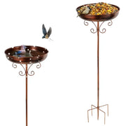 Metal Garden Bird Bath (3 designs available) by Habicare