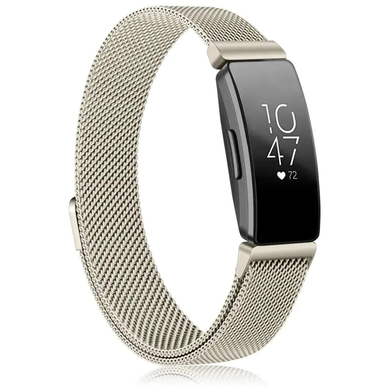 Metal Strap for the Fitbit Inspire/ACE 2/3 Series (available in 10 colours) by Habicare