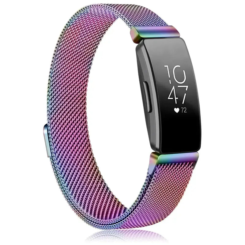 Metal Strap for the Fitbit Inspire/ACE 2/3 Series (available in 10 colours) by Habicare