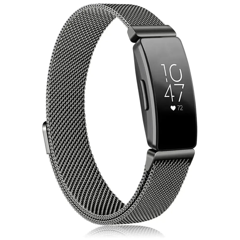 Metal Strap for the Fitbit Inspire/ACE 2/3 Series (available in 10 colours) by Habicare