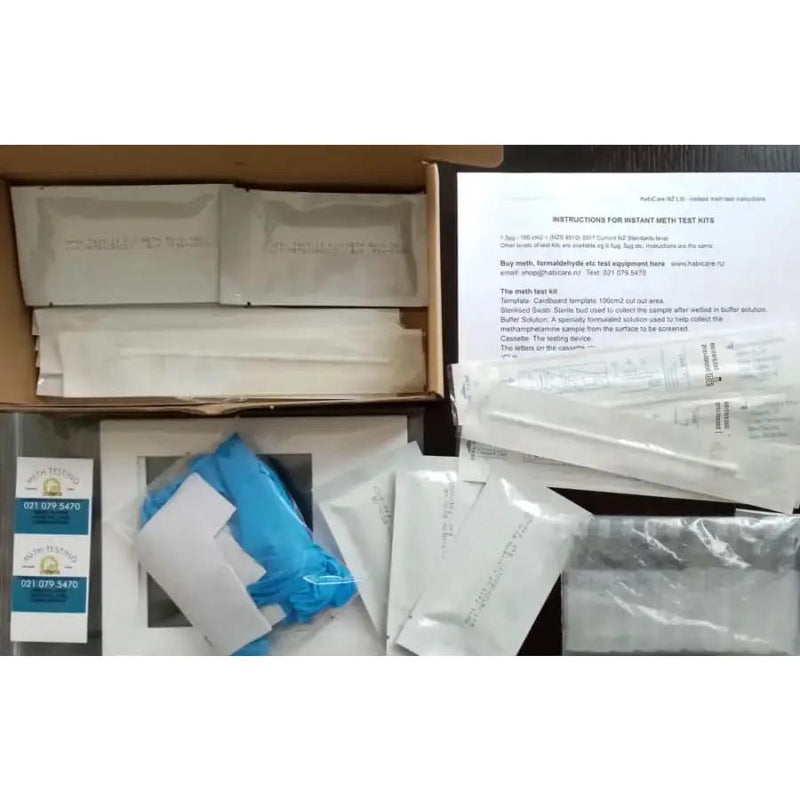 Meth Test Kit - 10 x Instant On-site Test Kits by 9eight5