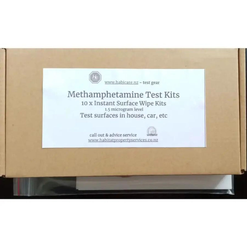 Meth Test Kit - 4 x Instant On-site Test Kits by 9eight5