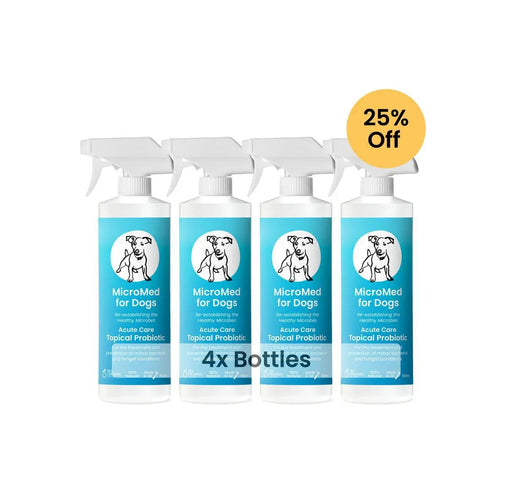 MicroMed for Dogs Acute Care – 4 x 500ml Bundle by MicroMed