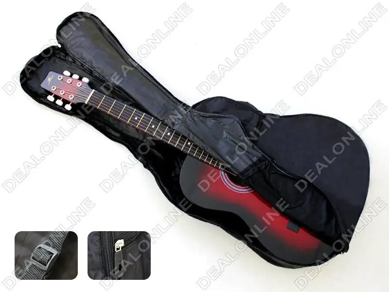 Brand New Black Soft Nylon 41" Acoustic Guitar Bag by dealonline.co.nz