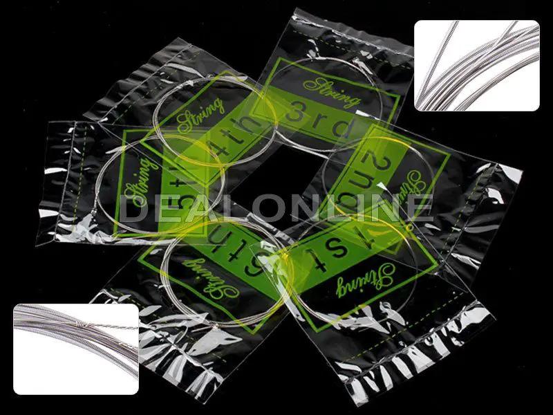 6PCS STEEL STRINGS for Electric Guitar by dealonline.co.nz