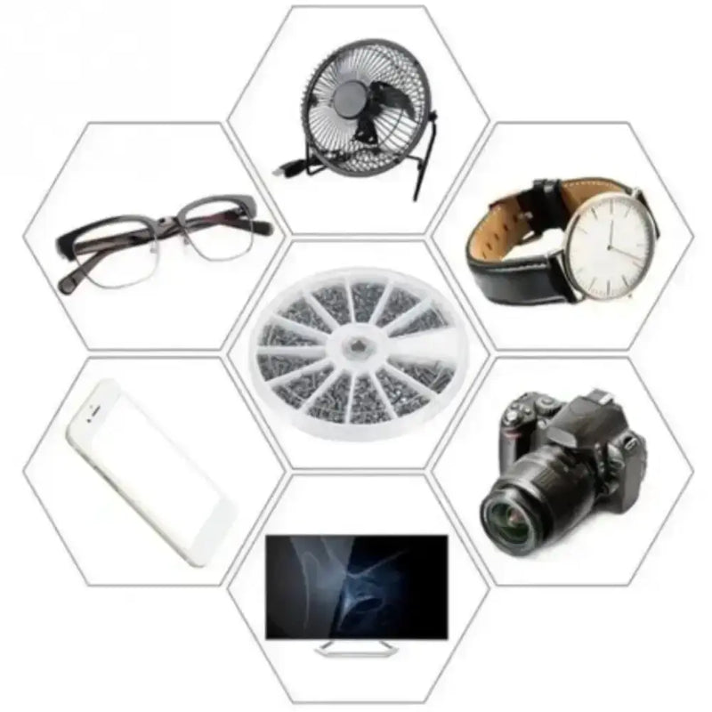 Micro Screw Set for Glasses, Watches, Phones & Tablets by Habicare