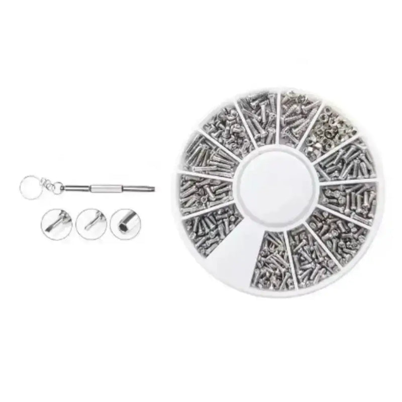 Micro Screw Set for Glasses, Watches, Phones & Tablets by Habicare