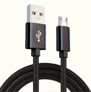 Micro USB Nylon Braided Cable – Fast Charging & Data Sync by techplus