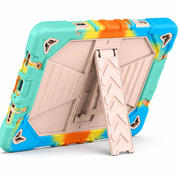Microsoft Surface Go 1 (10.5 Inch) Rugged Shockproof Case with Kickstand (Rainbow) by techplus