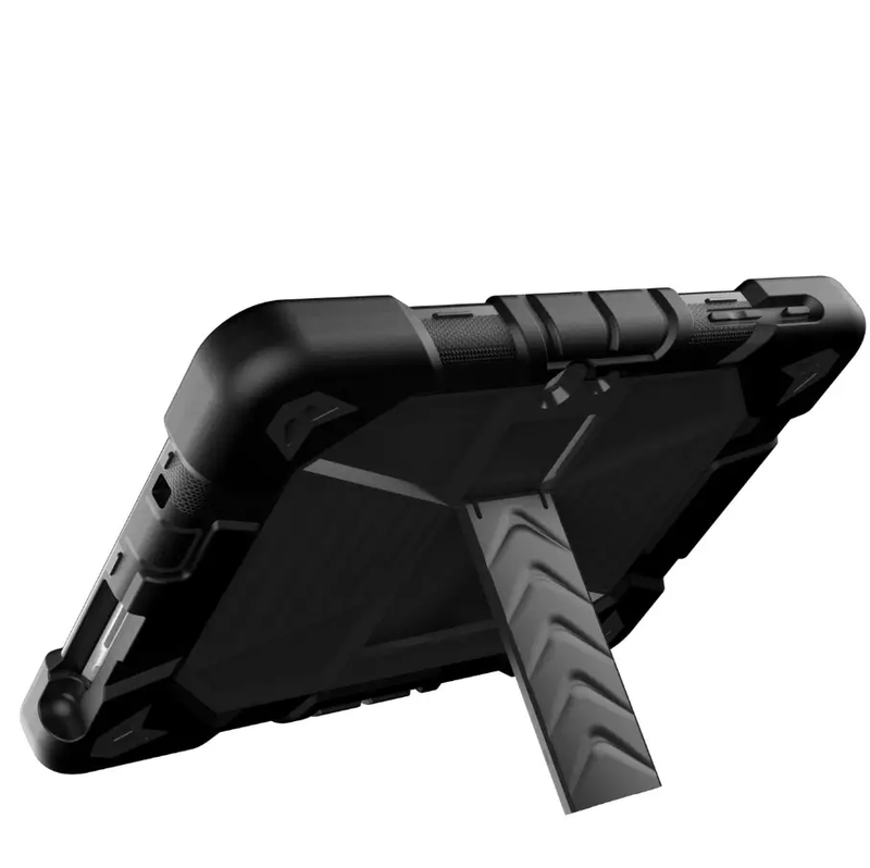 Microsoft Surface Go 2 (10.5 Inch) Rugged Shockproof Case with Kickstand (Black) by techplus