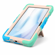 Microsoft Surface Go 3 (10.5 Inch) Rugged Shockproof Case with Kickstand (Rainbow) by techplus