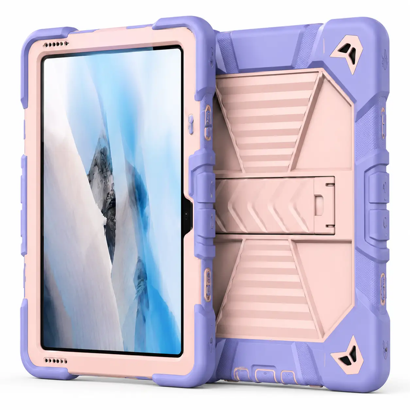 Microsoft Surface Go 1 (10.5 Inch) Rugged Shockproof Case with Kickstand (Pink) by techplus