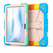 Microsoft Surface Go 1 (10.5 Inch) Rugged Shockproof Case with Kickstand (Rainbow) by techplus