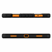 Microsoft Surface Go 3 (10.5 Inch) Rugged Shockproof Case with Kickstand (Orange) by techplus