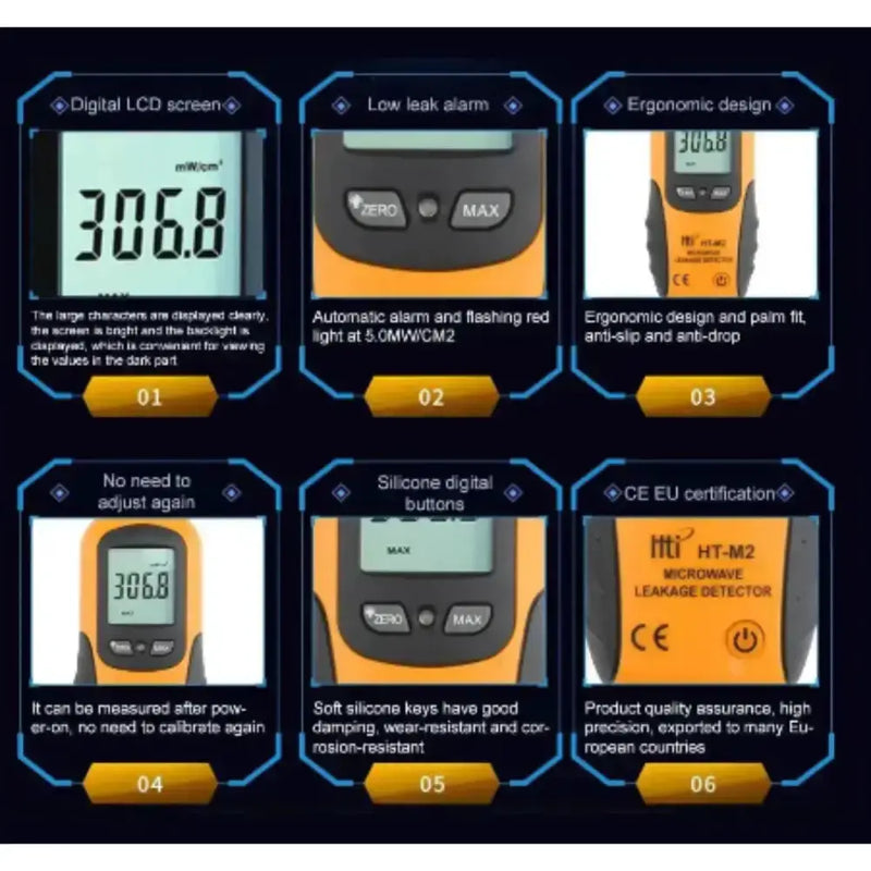 Microwave Radiation Leakage Detector by Habicare
