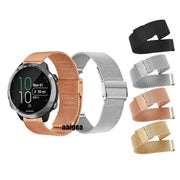 Milanese Strap for the Garmin Venu/Vivoactive/Forerunner Series (20mm/22mm) (4 colours available) by Habicare