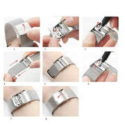 Milanese Strap for the Garmin Venu/Vivoactive/Forerunner Series (20mm/22mm) (4 colours available) by Habicare