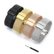 Milanese Strap for the Garmin Venu/Vivoactive/Forerunner Series (20mm/22mm) (4 colours available) by Habicare
