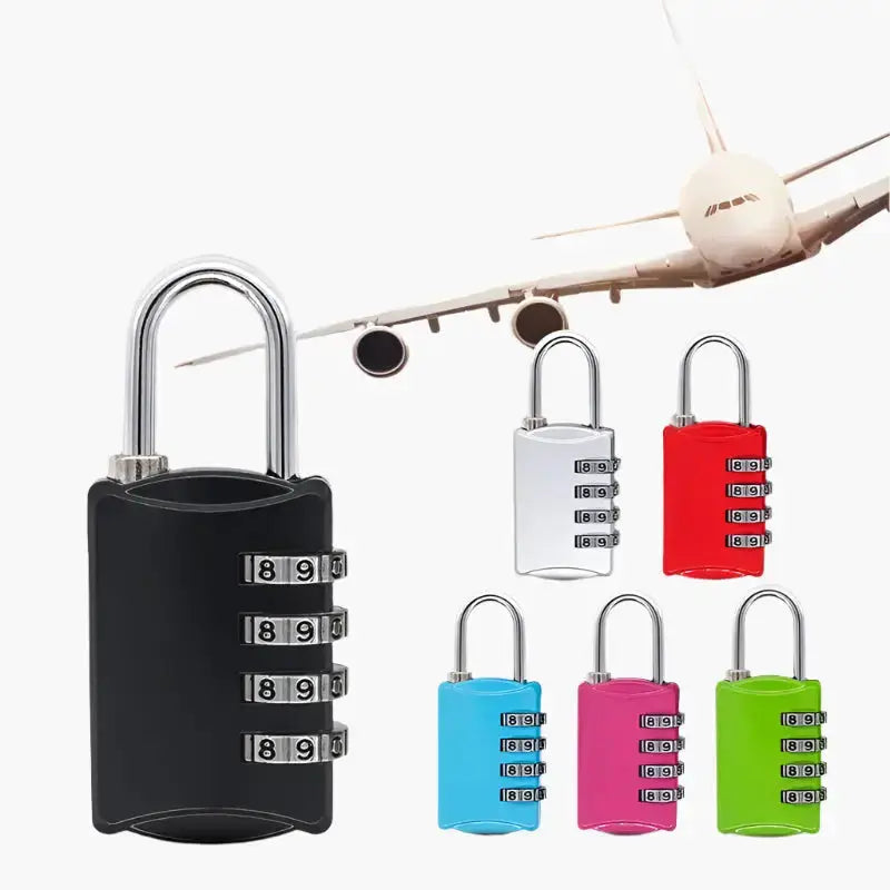 Mini 4-Digit Combination Lock (available in 3 colours) by Habicare