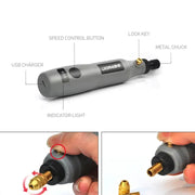 Mini Cordless Electric Drill & Grinder Set by Habicare