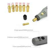 Mini Cordless Electric Drill & Grinder Set by Habicare