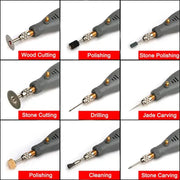Mini Cordless Electric Drill & Grinder Set by Habicare
