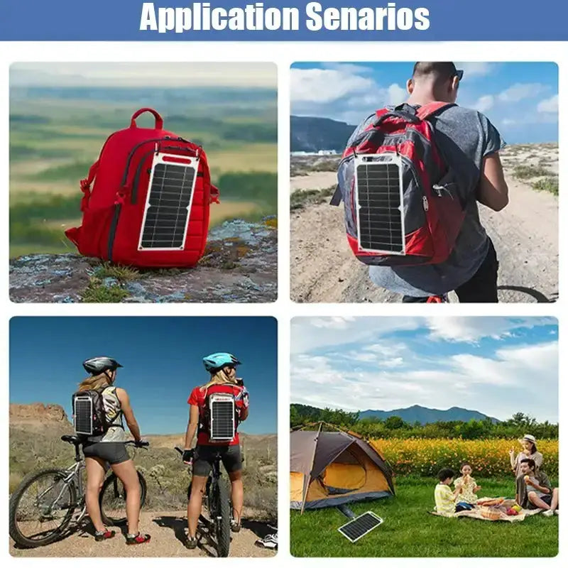 Mini Flexible Solar Charger 5V (different sets available) by Habicare
