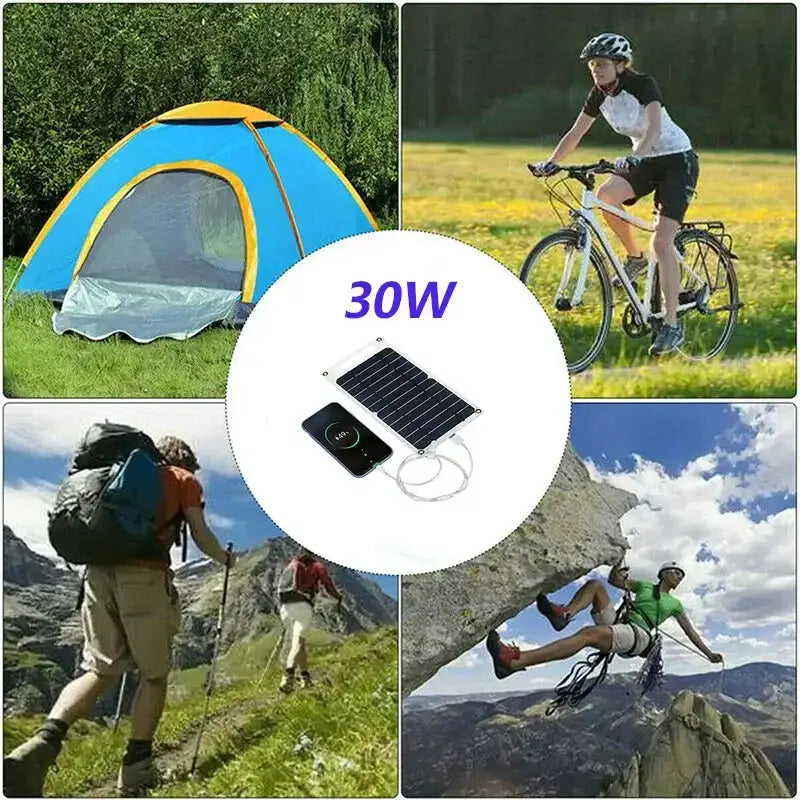 Mini Flexible Solar Charger 5V (different sets available) by Habicare