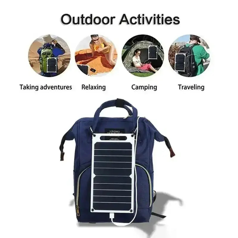 Mini Flexible Solar Charger 5V (different sets available) by Habicare