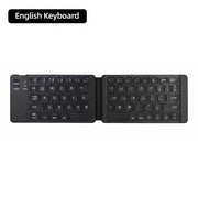 Habicare Mini Foldable Bluetooth Keyboard with Touchpad, Rechargeable Wireless Ultra-Slim Pocket Keyboard for Tablet & Laptop Mini Foldable Bluetooth Keyboard with Touchpad, Rechargeable Wireless Ultra-Slim Pocket Keyboard for Tablet & Laptop