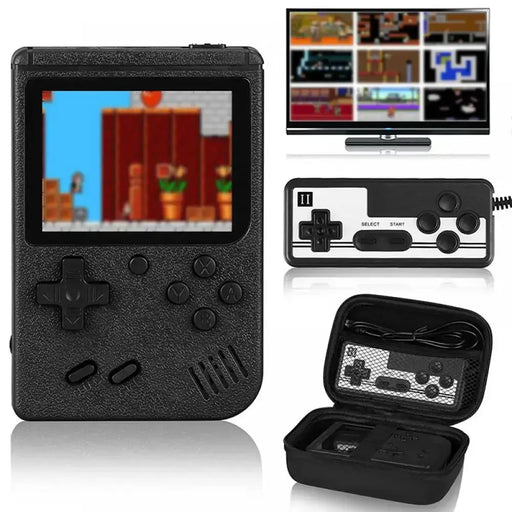 Mini Handheld Game Console – 400 Built-in Games (various types available) by Habicare