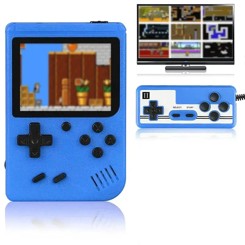 Mini Handheld Game Console – 400 Built-in Games (various types available) by Habicare